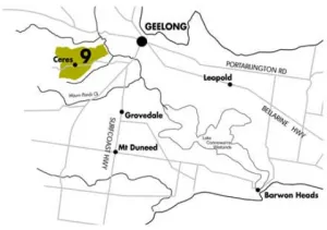 Zone9Map - Barrabool Hills indigenous plants