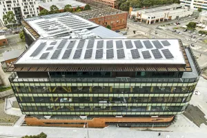 Civic precinct from the sky