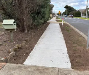 Sunset strip - Ocean Grove Footpath