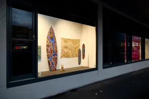 Image of artwork in the Yarra Street Window Gallery