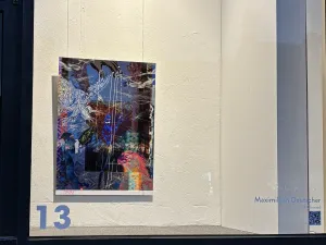 Image of artwork in the Yarra Street Window Gallery