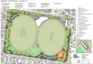 Herne Hill Reserve Master Plan - Landscape Plan