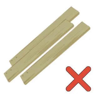 Treated timber - no Treated timber - no