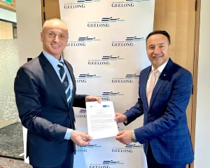 City of Greater Geelong and AIBC sign MOU