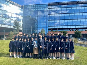 Japanese student visit to Geelong