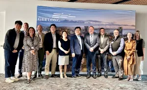 A Korean Government delegation visited Geelong in December 2026