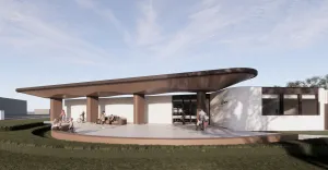 Render of the Yirrama Community Hub