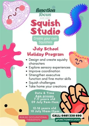 Holiday program poster