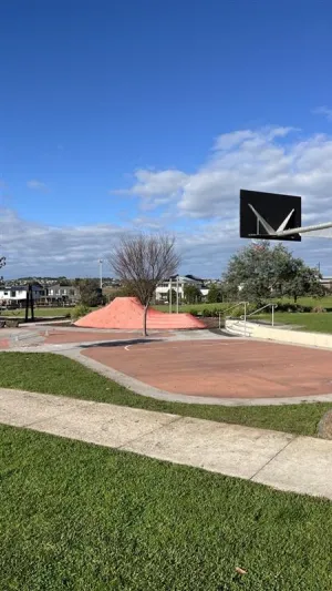 Escarpment Drive Park basketball and skate