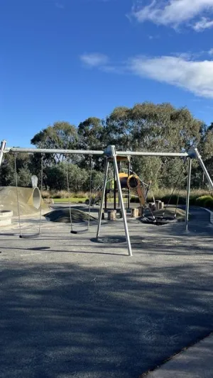 exercise equipment sandpit play area