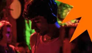Image of DJ Lilian in the dark