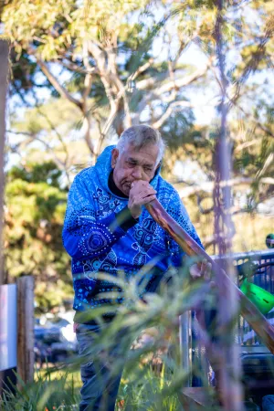 Traditional owner Michael