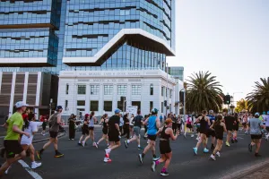 Geelong Running Festival in central Geelong