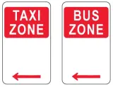 Parking signage - other parking zones