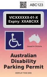 Australian Disability Parking Permit
