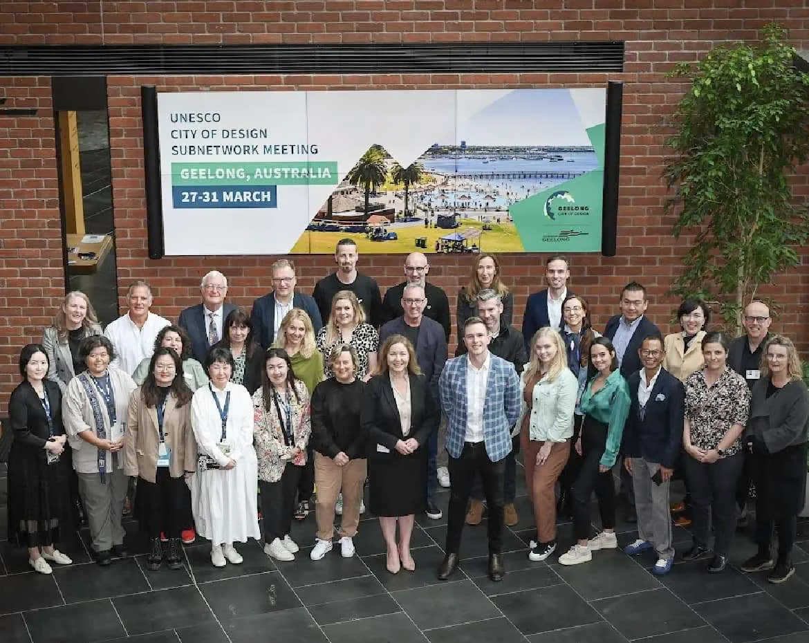 Greater Geelong welcomed an international delegation in March for the UNESCO Cities of Design program.