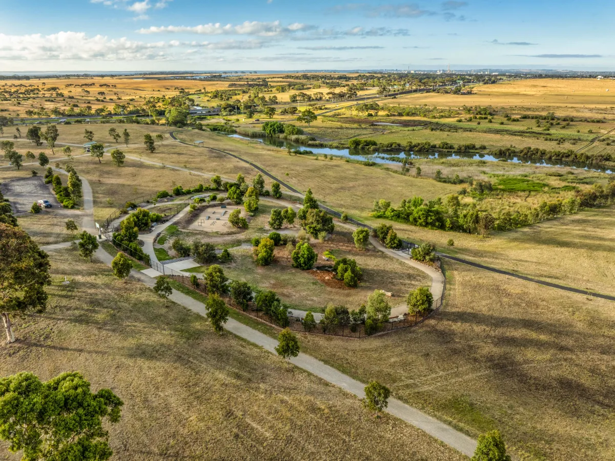 Hovells Creek Public Recreation Reserve Drove view