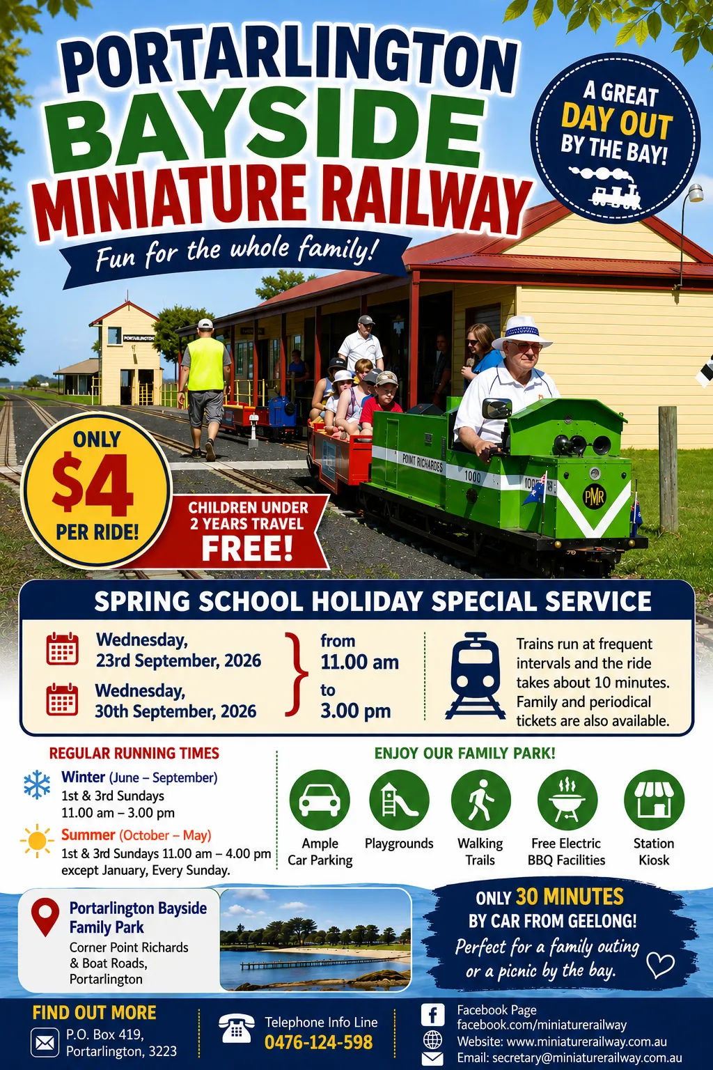 Spring School Holiday Poster