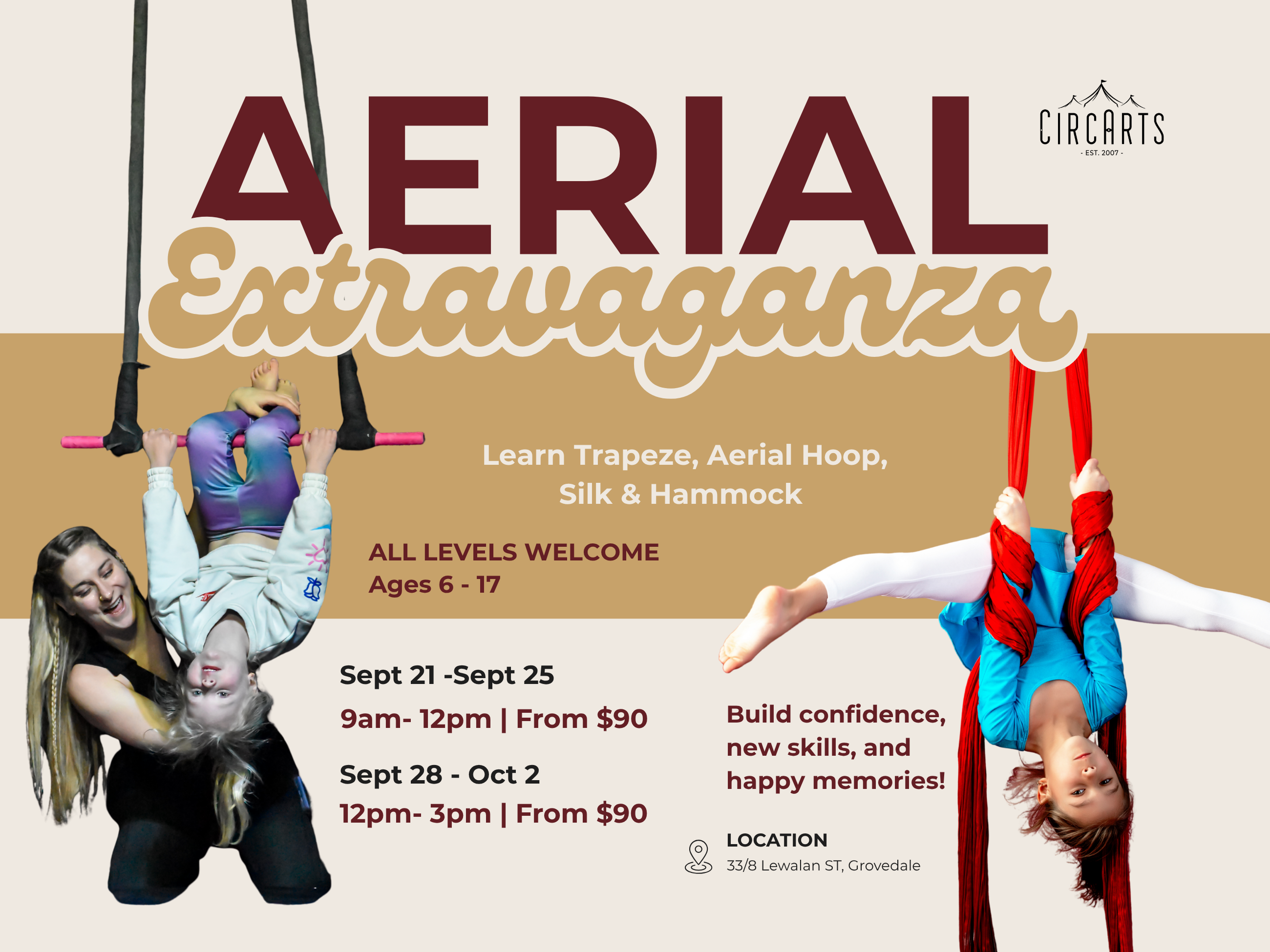 CircArts | Aerial Extravaganza