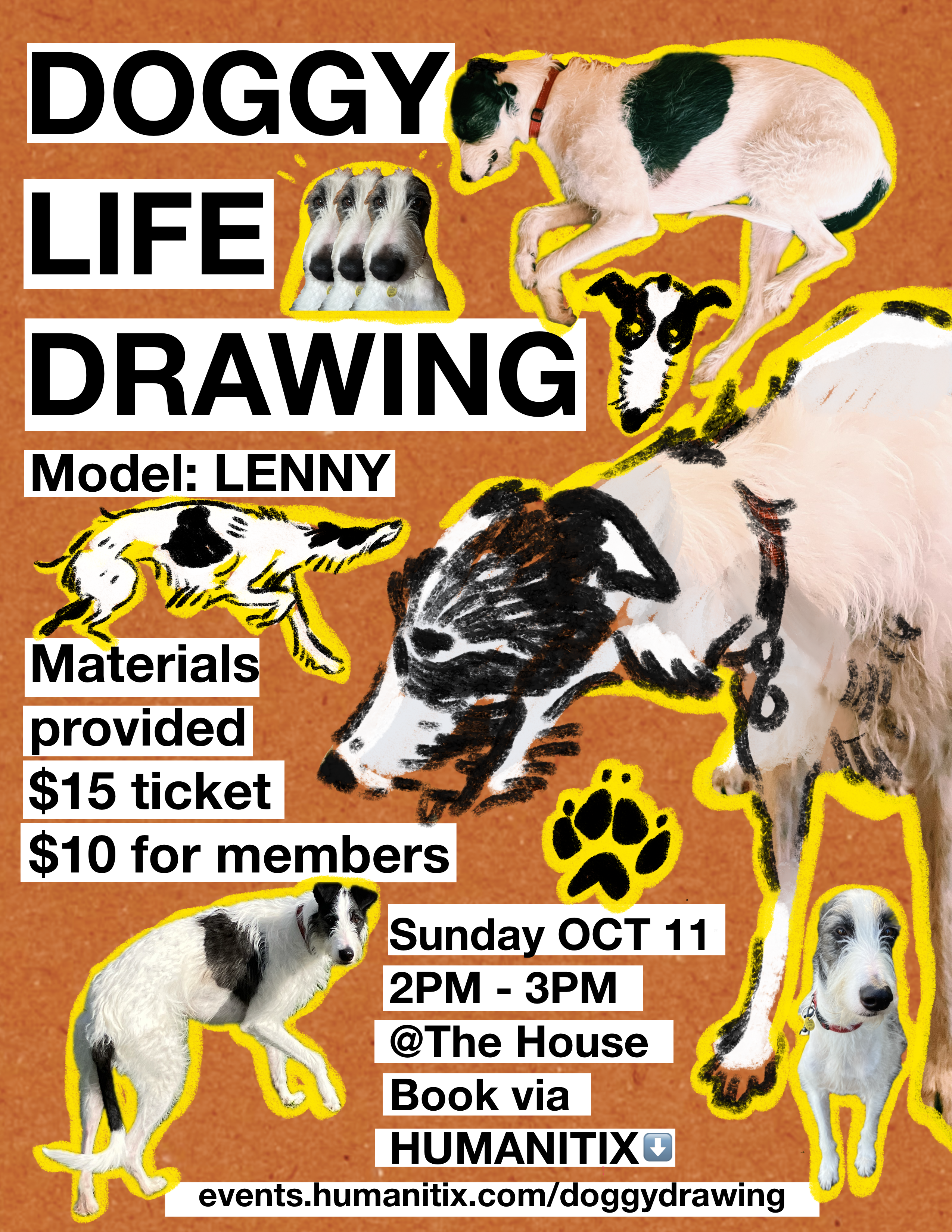 Image of Doggy Drawing flyer