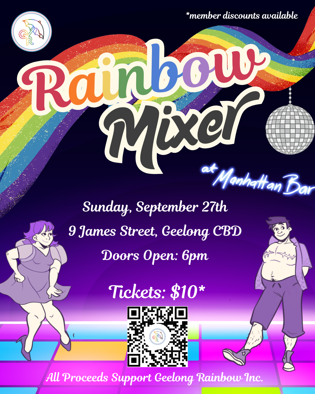 Rainbow Mixer Poster