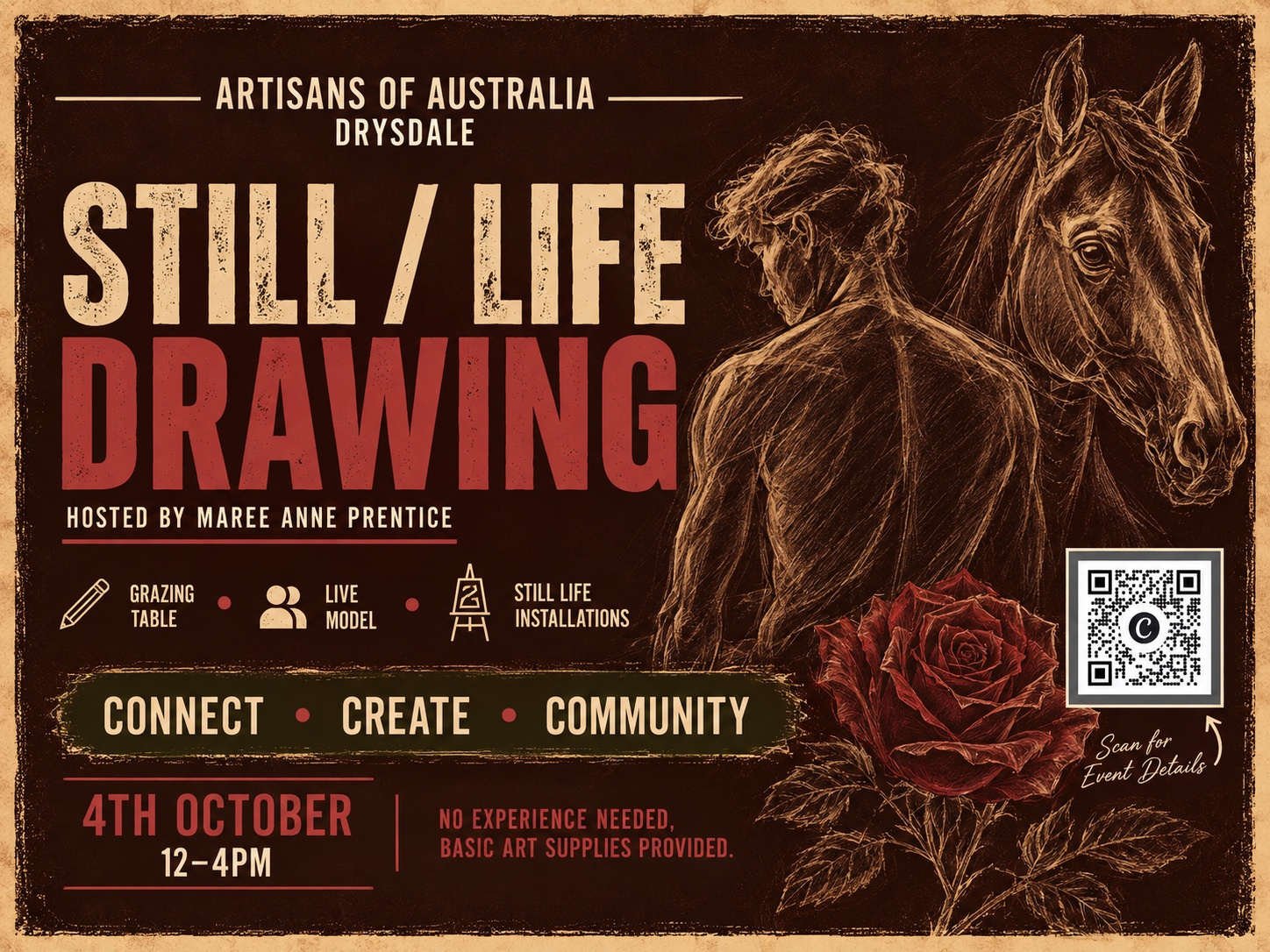 Still / Life Drawing at Artisans of Australia