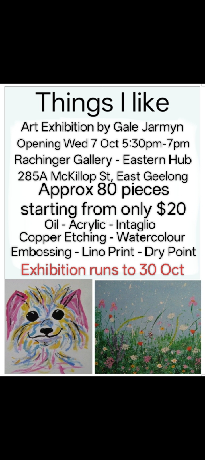 Art Exhibition by Gale Jarmyn