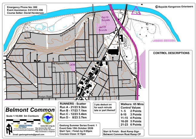 Belmont Common - First Event