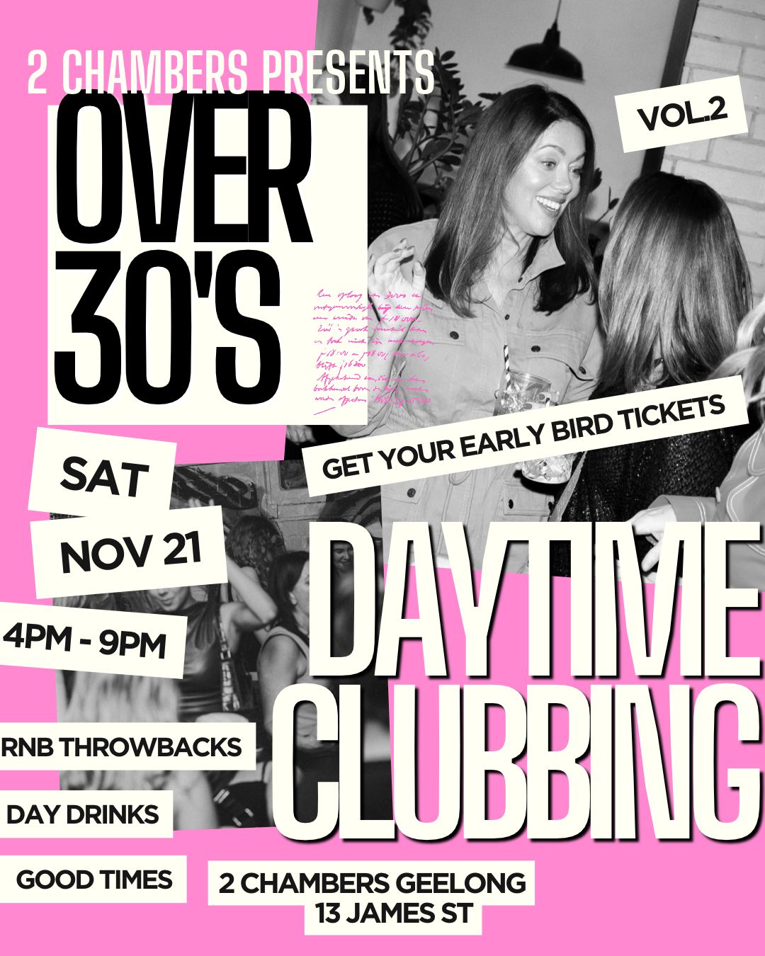 Daytime Clubbing flyer