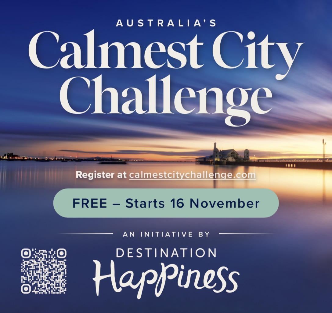 Australia's Calmest City Challenge. Image credit Phil Nitchie