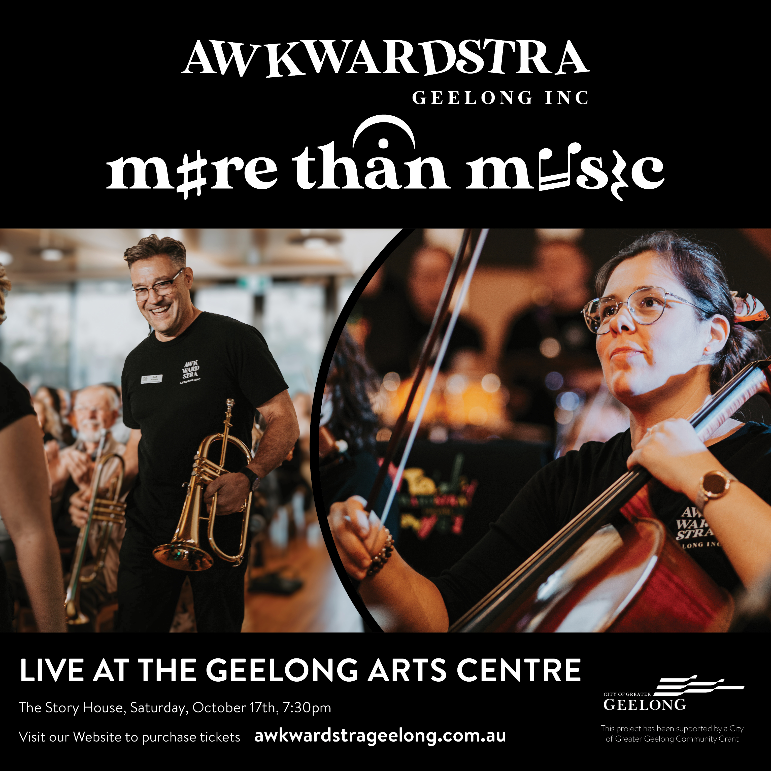 Image of Awkwardstra Geelong musicians