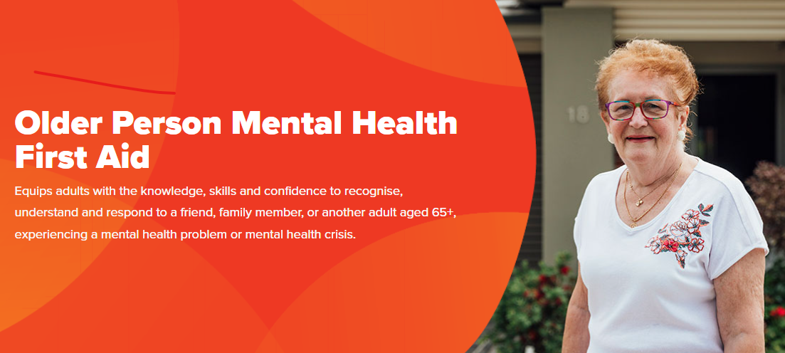 Image of Older Person Mental Health First Aid fler