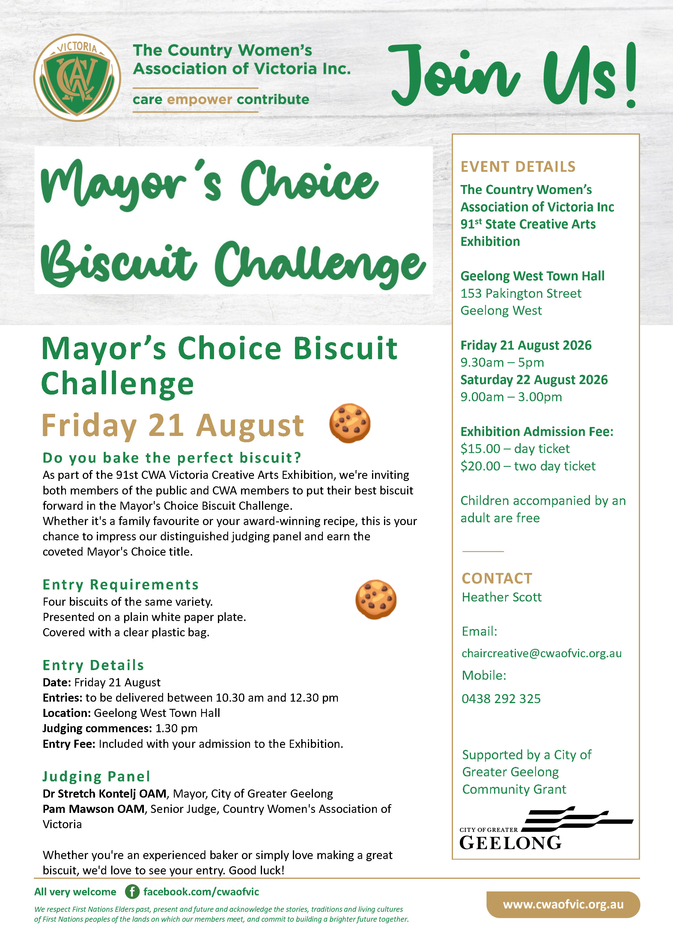 Mayor's Choice Biscuit Challenge