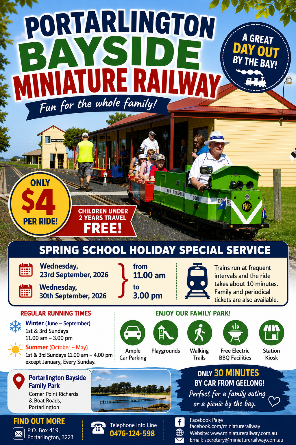 Spring School Holiday Poster